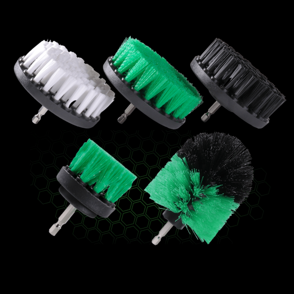 Gecko Drill Brush set 5st