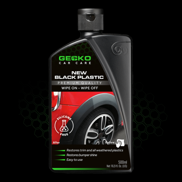 Gecko New Black Plastic & Trim Restorer