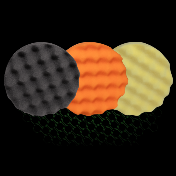 Gecko Waffle Polishing Pads 150mm 3st